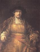 Rembrandt, self-portrait (mk33)